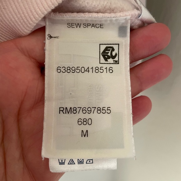 Tommy Hilfiger 💙❤️ Pink Sweatshirt - Picture 5 of 6